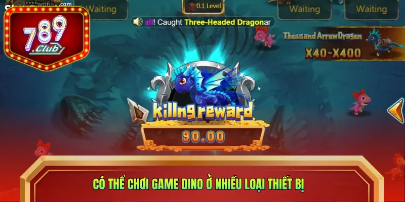 Có thể chơi game Dino ở nhiều loại thiết bị